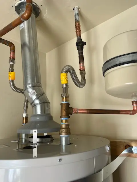 Water heater installation and plumbing repair in Barnardsville