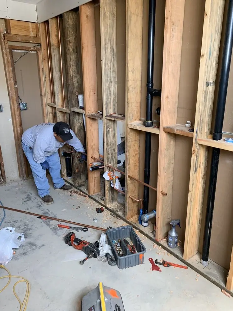 Commercial rough-in plumbing for Commercial Plumbing in Barnardsville